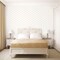Manhattan Comfort Oceanside, Vinyl Regal Bee In Gold And White Wallpaper, 205 In X 33 Ft = 56 Sq Ft Oceanside - alternate 2
